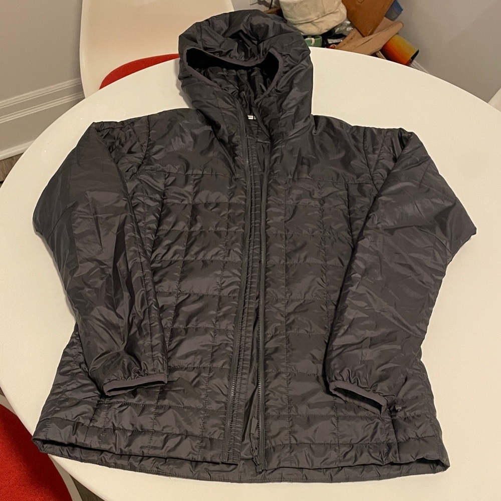MEC Charcoal Hooded Puffer Jacket